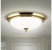 Orion - Plafonieră EMPIRA 2xE27/40W/230V Ø 35,5 cm aurie