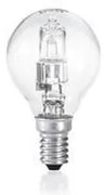 Bec Halogen E14 28W SFERA TRASPARENTE 039534
