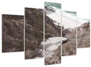 Tablou - Călătorie spre Marea de Smarald (150x105 cm)