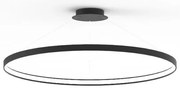 Lustra LED suspendata design modern circular CIRCLE 110, negru LA0722/1 - BK ZL