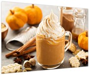 Tablou - Cafea cu lapte de dovleac (90x60 cm)