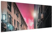 Tablou - Artificii din Marseille (120x50 cm)