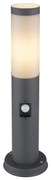 Stalp, lampa pentru exterior design modern cu senzor de miscare, IP44 BOSTON antracit 3158AS GL