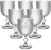 Pahare Altom pe picioare Selena, 370 ml, set de 6 buc.