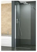 Paravan de dus tip Walk-In Inter Ceramic crom 70x200 cm sticla transparenta