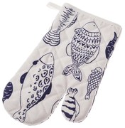 Mănușă de bucătărie impermeabilă Pești, 17 x 27 cm