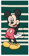 Disney Mickey Green prosop de baie, prosop de plajă 60x120cm
