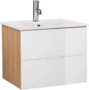 Set masca de chiuveta + lavoar Lund 61/46/50 cm