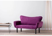 Canapea extensibilă 2-locuri Chatty (violet). 1101557