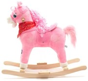 Cal balansoar cu melodie și eșarfă Baby Mix  Stela, 74 x 55 cm