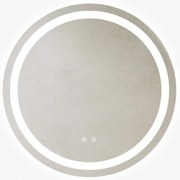 Oglinda Led Rotunda, 70cm, Functie Dezaburire, EsnJ05