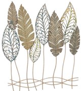 Decorațiune pentru perete Mauro Ferreti Cactus, înălțime 87 cm, motive frunze