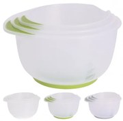 Set 3 boluri Excellent, fara BPA, 16/19/22cm- 1.5/2/2.5 L, plastic