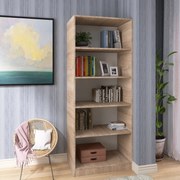 Biblioteca SKY 4 Rafturi, 200x80x40 cm, Culoare Sonoma, Pal 18mm