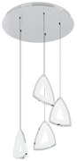 Eglo 95219 - Lustră LED AMONDE, 5 x 6 W, 230 V