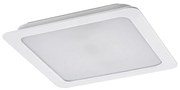 Spot LED incastrabil design modern Shaun alb 14,5x14,5cm