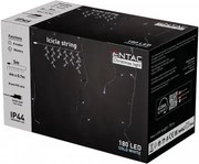 GhirlandÄƒ exterior 180 LED alb rece 4m IP44 Entac
