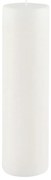 Lumânare Ego Dekor Cylinder Pure, timp de ardere 75 h, alb