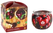 Lumânare parfumată în borcan Arome Choco Chery, 90 g