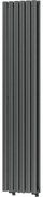 Grătar decorativ Mexen Dallas 1600 x 360 mm, 1039 W, antracit - W214-1600-360-00-66