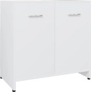 vidaXL Dulap de baie, alb, 60x33x61 cm, lemn prelucrat