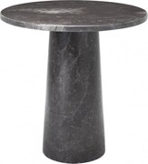 Masuta laterala din marmura gri design elegant LUX Terry 114229 HZ