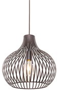 Lampă modernă cu pandantiv maro 38 cm - Saffira