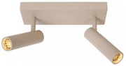 Lucide 22974/02/41 - Spot GRADO, 2x GU10, 8W, 230V, bej