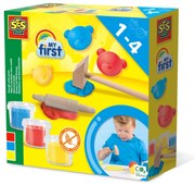 My first - Plastilina cu instrumente 3 x 90 gr