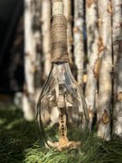 Sticla Artizanala cu Lemn in Interior - Vartelnita
