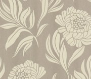 Tapet Chatsworth, Taupe Metallic Luxury Floral, 1838 Wallcoverings, 5.3mp / rola