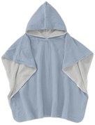 Prosop plaja - Poncho copii din muselina dubla si frotir Kidizi 2-5 ani Jeans
