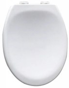 Capac de toaletă MILA Mila, duroplast alb