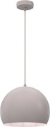 Lustră suspendată SOOL 1xE27/15W/230V Ø27 cm crem