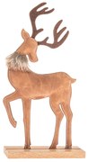 Decorațiuni de Crăciun Cerb din piele artificială29 cm, var. II