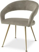 Scaun design elegant LUX Bravo, savona greige 116144 HZ