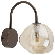 Aplica de perete LAVA 1xG9/8W/230V bronz/bej fumuriu