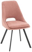 Scaun Bucatarie/Dining Nigmos Tapiterie Boucle Roz