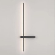 Aplica ambientala LED CCT DANESSA negru 73cm