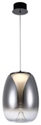 Lustra/Pendul LED design decorativ modern PAMELA 27 fumuriu