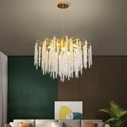 Candelabru led Cristal, Evea II 60 cm, E14