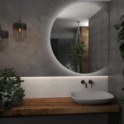 Oglindă rotundă cu iluminare LED E5