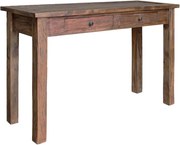 vidaXL Masă consolă, 123x42x75 cm, lemn masiv de mahon