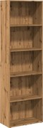vidaXL Bibliotecă, stejar artizanal, 60x30x189 cm, lemn prelucrat