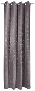 Draperie gri închis 135x245 cm Circles – Sehlbach