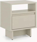 Noptieră cu sertar Zolia 40 cm - cașmir