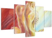 Tablou - Imaginea unei femei care se odihnește, pictură în ulei (150x105 cm)