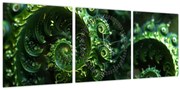 Tablou - Spirale (cu ceas) (90x30 cm)