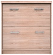 Dulap pentru pantofi TOPTY 2K tip 25, stejarSonoma