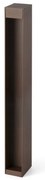Stalp LED iluminat exterior IP65 CERLER H-60cm maro rustic